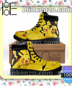 Pokemon Pikachu Timberland Boots Men