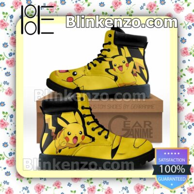 Pokemon Pikachu Timberland Boots Men