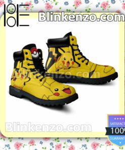 Pokemon Pikachu Timberland Boots Men a