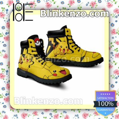 Pokemon Pikachu Timberland Boots Men a