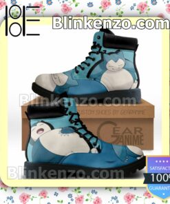 Pokemon Snorlax Timberland Boots Men