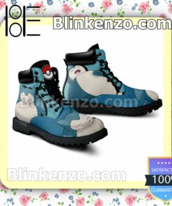 Pokemon Snorlax Timberland Boots Men a