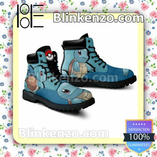 Pokemon Squirtle Timberland Boots Men a