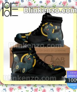 Pokemon Umbreon Timberland Boots Men