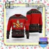 Pope Pius V Coat Of Arms Knitted Christmas Jumper