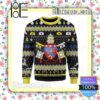 Pope Sixtus V Coat Of Arms Knitted Christmas Jumper