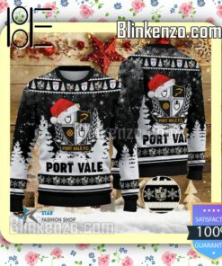 Port Vale Logo Hat Christmas Sweatshirts