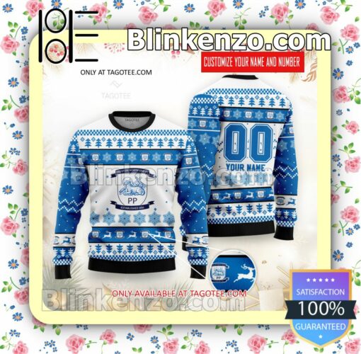 Preston North End Football Holiday Christmas Sweatshirts