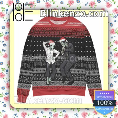 Pulp Fiction Dance Scene Snowflake Heart Christmas Jumpers
