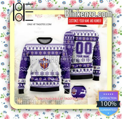 Pune City Soccer Holiday Christmas Sweatshirts