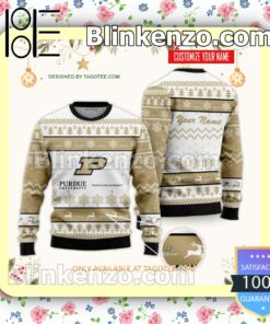 Purdue University - Purdue Polytechnic Anderson Uniform Christmas Sweatshirts