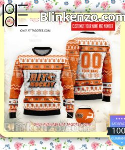 RIT Tigers Hockey Jersey Christmas Sweatshirts