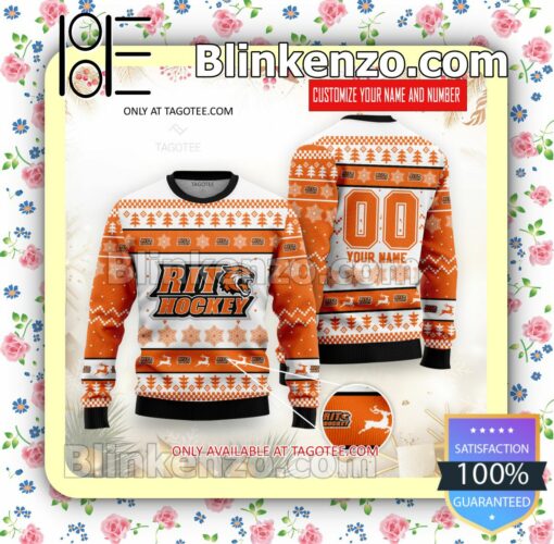 RIT Tigers Hockey Jersey Christmas Sweatshirts