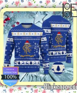 Rangers F.C. Logo Holiday Hat Xmas Sweatshirts