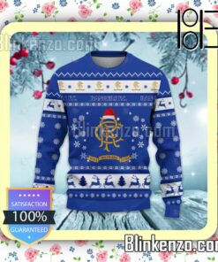 Rangers F.C. Logo Holiday Hat Xmas Sweatshirts a