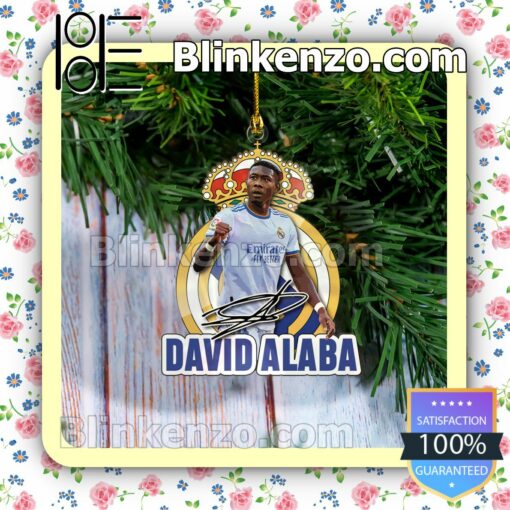 Real Madrid - David Alaba Hanging Ornaments a