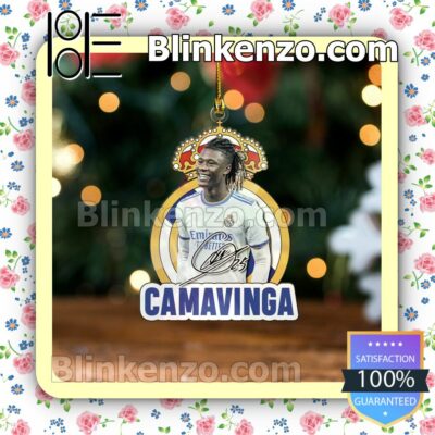 Real Madrid - Eduardo Camavinga Hanging Ornaments