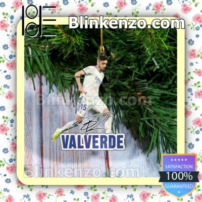 Real Madrid - Federico Valverde Hanging Ornaments a