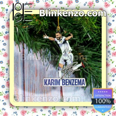 Real Madrid - Karim Benzema Hanging Ornaments a