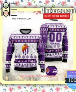 Real Valladolid Sport Holiday Christmas Sweatshirts