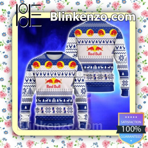 Red Bull Energy Drink Holiday Christmas Sweatshirts
