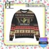 Remy Martin Cognac Snowflake & Pine Tree Christmas Jumpers