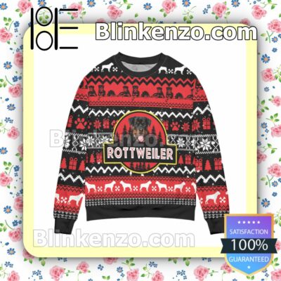 Rottweiler Dog Christmas Jumpers