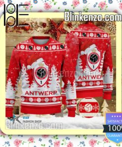 Royal Antwerp F.C Logo Hat Christmas Sweatshirts