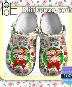 Rugrats Merry Christmas Xmas Crocs b