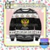 Russian Standard Vodka Russia Eagle Flag Christmas Jumpers