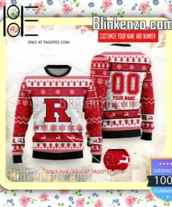 Rutgers NCCA Rugby Holiday Christmas Sweatshirts