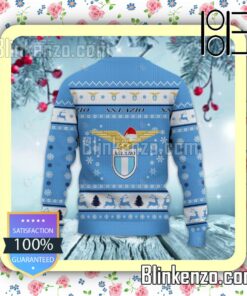 S.S. Lazio Logo Holiday Hat Xmas Sweatshirts b