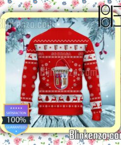 SC Braga Logo Holiday Hat Xmas Sweatshirts b
