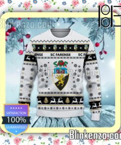 SC Farense Logo Holiday Hat Xmas Sweatshirts a