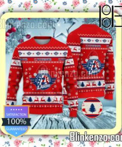 SC Rapperswil-Jona Lakers Logo Holiday Hat Xmas Sweatshirts