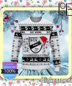 SC Verl Logo Holiday Hat Xmas Sweatshirts a