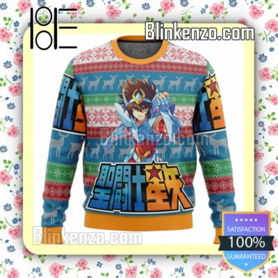 Saint Seiya Alt Premium Knitted Christmas Jumper