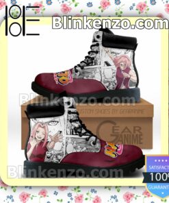 Sakura Haruno Timberland Boots Men