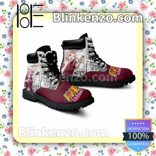 Sakura Haruno Timberland Boots Men a