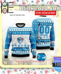 Samsung Blue Fangs Volleyball Christmas Sweatshirts
