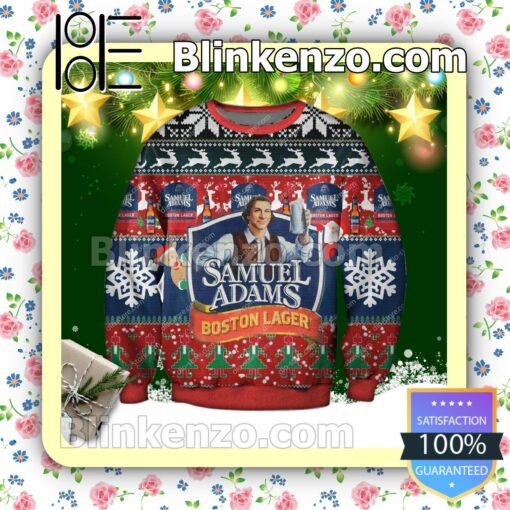 Samuel Adams Boston Lager Holiday Christmas Sweatshirts