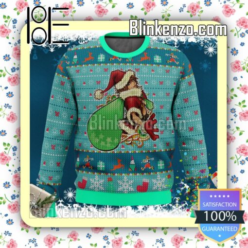 Santa Sora Kingdom Hearts Knitted Christmas Jumper