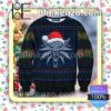 Santa The Witcher Logo Christmas Jumpers