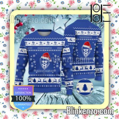 Sarpsborg 08 Fotballforening Logo Holiday Hat Xmas Sweatshirts