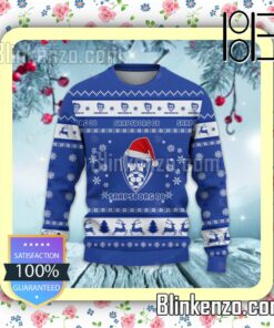 Sarpsborg 08 Fotballforening Logo Holiday Hat Xmas Sweatshirts a