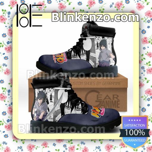 Sasuke Uchiha Timberland Boots Men