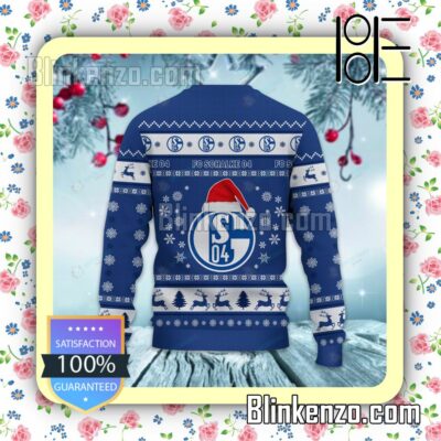 Schalke 04 Logo Holiday Hat Xmas Sweatshirts b