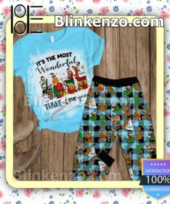 Scooby-doo It's The Most Time Wonderful Time Of The Year Pajama Sleep Sets a