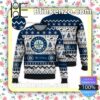Seattle Mariners MLB Ugly Sweater Christmas Funny