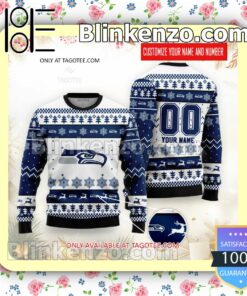 Seattle Seahawks Holiday Christmas Sweatshirts